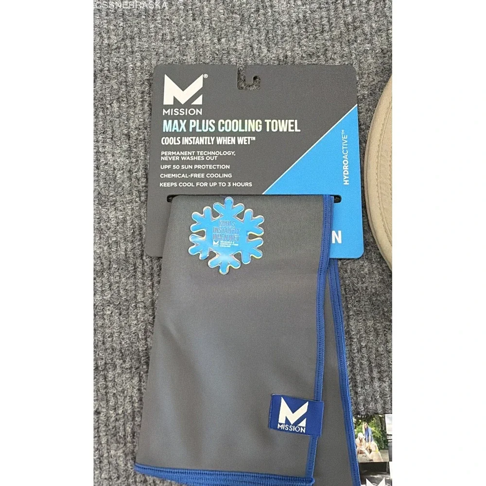 Mission hydroactive cooling